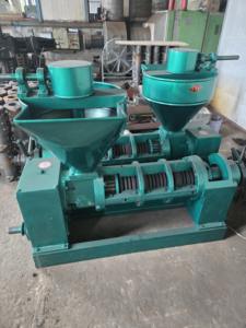 Presse manuelle à huile de sésame à grande échelle en acier inoxydable pour usage domestique 6YL-80 Machines de fabrication de noix de coco - Product Image 3