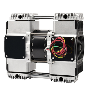 220V/110V 800W-480L 83KPa/นาทีมอเตอร์ AC แรงดันสูงแบบพกพาแรงดันสูงปราศจากน้ำมันปั๊มสุญญากาศ OEM ปรับแต่งได้สำหรับห้องปฏิบัติการ - Product Image 1