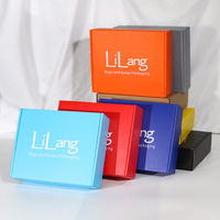Lot de boîtes d'expédition en carton ondulé de luxe personnalisées, avec revêtement UV, pelliculage brillant, matériaux recyclés, en forme d'avion