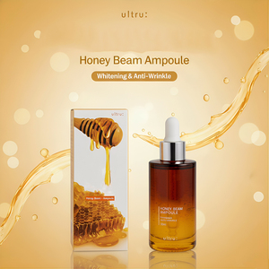 Ampoule Honey Beam, sérum corporel à base de plantes, éclaircissant, anti-rides, soin de la peau coréen pour un éclat radieux et une hydratation intense, 30 ml - Product Image 3