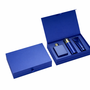 Boîte cadeau en carton rigide personnalisée avec impression CMYK, design personnalisé, maquillage et soins de la peau, fermeture magnétique, boîte de beauté - Product Image 1