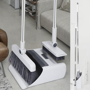 1-ב-4 ניקוי ביתי משולב להגדיר ידית ארוכה קסם dustpan מגנטי אינדוקציה ניקוי מטאטא מברשת מדלי - Product Image 3