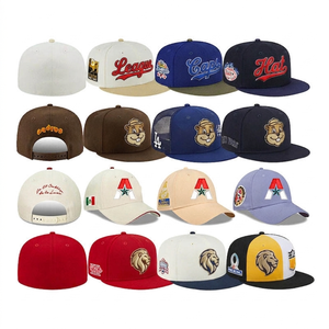 หมวกแก๊ปทรงแบนแบบ Snapback ปักลาย 3 มิติ โลโก้แบบนูน สั่งทำได้  สำหรับฮิปฮอป  แบบ Unisex - Product Image 2