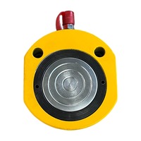 Cilindro Hidráulico Ultrafino Serie TYDRSM/RCS >50T de Acción Simple, Ajustable, de Acero, con Bomba Manual/Eléctrica, Certificación CE