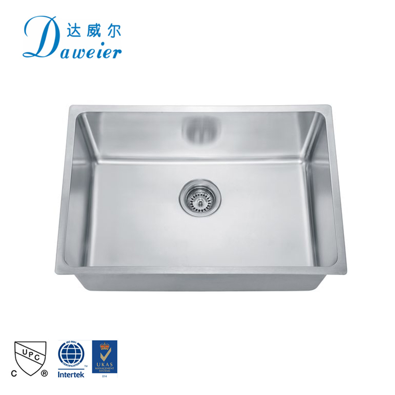 Professionnel adapté aux besoins du client Moderne Évier de Cuisine Produits Rectangulaire En Acier Inoxydable Évier de Cuisine