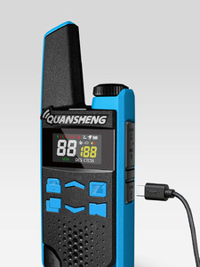 Radio Walkie Talkie Quansheng FRS TG-FR1 Versión Estadounidense 22CH PMR446 16CH Sin Licencia, Radio Bidireccional con Linterna y Carga Tipo-C L841 - Product Image 3
