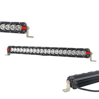 Nouvelle barre lumineuse LED Dream Parts série DP-08A 150 watts 12-32V DC ultra-mince IP68 étanche noir semi-brillant LED Flood/Spot/Combo