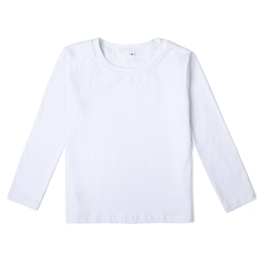 <span class=keywords><strong>Camiseta</strong></span> de Algodón 100% de Otoño, <span class=keywords><strong>Manga</strong></span> <span class=keywords><strong>Larga</strong></span>, Alta Calidad, Talla Grande, <span class=keywords><strong>Camiseta</strong></span> <span class=keywords><strong>Blanca</strong></span> Lisa, Camisetas para Bebés Niños - Product Image 5
