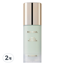 Eco Soul Vegan Light up Makeup Base 50ml 01 menta 2 pezzi Set-Primer per ravvivare la pelle in forma liquida - Product Image 1