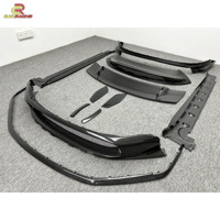 Kits de carrosserie en fibre de carbone sèche style OEM pour Porsche 992 GT3 2024 : Jupes latérales, pare-chocs avant et arrière, aileron, diffuseur et lèvre de pare-chocs