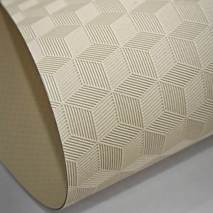 Tissu <span class=keywords><strong>de</strong></span> bâche ignifuge gaufré 3D occultant 850 GSM avec traitement acrylique des deux côtés et revêtement PVC <span class=keywords><strong>pour</strong></span> auvents et pergolas - Product Image 4