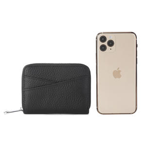 Monedero Japonés RFID Anti-Robo de Gran Capacidad para Tarjetas y Monedas, <span class=keywords><strong>Cartera</strong></span> Corta de Cuero Genuino con Diseño Impreso para Hombre y Mujer - Product Image 5