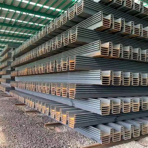 Pila de chapa de acero laminada en caliente para ingeniería marina y protección contra la erosión de la ribera Larga vida útil - Product Image 6