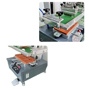 Machine d'impression sérigraphique semi-automatique manuelle pour gobelets cylindriques avec moteur 220V 3.2W, impression multicolore pour tasses et bouteilles - Product Image 4