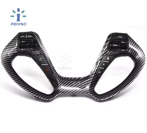 PEIVSO Directo de Fábrica, Interruptor de Volante de Fibra de Carbono para KIA K3 K3S 2016-2018 OEM 96710-B5000 - Product Image 1