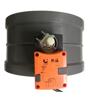 تخصيص مكافحة التآكل الهواء تدفق التحكم تركيبات PP صمام الفراشة الكهربائية - Product Image 3