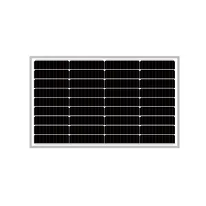 Mới hiệu quả cao Mono 50W 70W 80W 90W 100W 120W bảng điều khiển năng lượng mặt trời 12V bảng điều khiển năng lượng mặt trời quang điện