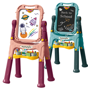 Cavalletto magnetico a doppia faccia per piedi lunghi bambini bambini cancellano tavolo da <span class=keywords><strong>disegno</strong></span> Double Side Kids Drawing Toys - Product Image 1