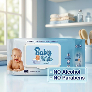 Muestra Gratuita, Precio Económico y Ultra Suaves, Toallitas Húmedas para Bebés No Tejidas, Fabricantes Profesionales de Toallitas Húmedas - Product Image 4