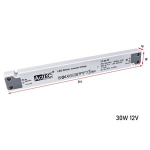 Trasformatore Ultra Sottile 30W 12V CV Alimentatore LED per Strisce LED e Profili in Alluminio - Product Image 4