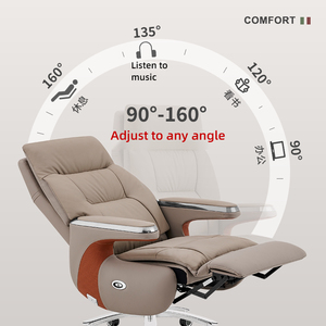 <span class=keywords><strong>Silla</strong></span> Eléctrica, <span class=keywords><strong>Silla</strong></span> de Oficina, <span class=keywords><strong>Silla</strong></span> de Computadora, <span class=keywords><strong>Silla</strong></span> Giratoria de Cuero Genuino, <span class=keywords><strong>Silla</strong></span> de Masaje de Piel de Vaca para el Hogar - Product Image 4
