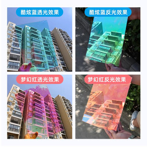 <span class=keywords><strong>Film</strong></span> dichroïque <span class=keywords><strong>Blaze</strong></span>/Chill Tint, <span class=keywords><strong>film</strong></span> décoratif pour fenêtres - Product Image 4