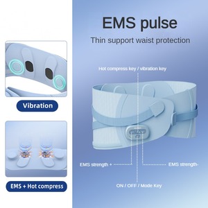 <span class=keywords><strong>Ceinture</strong></span> de massage <span class=keywords><strong>électrique</strong></span> pour le dos avec chaleur et vibrations, pour le modelage corporel et le soutien lombaire, pour hommes et femmes - Product Image 4