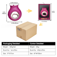 Global Bestseller OEM-Fabrik Zungenleck-Stimulations-Saugvibrator Metallischer Glanz Zugring-Vibrator Sexspielzeug für Frauen