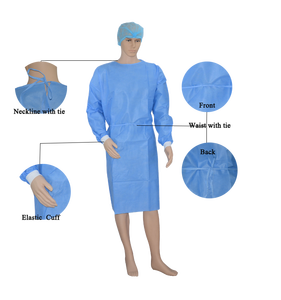 Junlong nhà máy của cô lập Gown sms45g bệnh viện Áo cấp 2 đã được phê duyệt cho bán buôn - Product Image 1