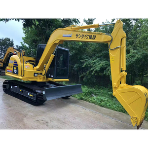 รถขุดขนาดเล็ก Komatsu PC70-8 7 ตัน รุ่นปี 2021 เครื่องยนต์ Yanmar 57 แรงม้า พร้อมอุปกรณ์ตัก/ริปเปอร์ สำหรับงานก่อสร้างในฟาร์ม - Product Image 3