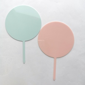 Adorno de Pastel Acrílico Personalizable en Blanco, Variedad de Formas y Colores para Decoración de Pasteles de <span class=keywords><strong>San</strong></span> Valentín y Cumpleaños - Product Image 6