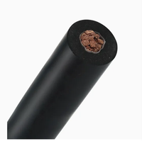 Câble souple en cuivre pur isolé en caoutchouc, résistant à la flexion, pour soudure de batteries, prix usine, 450/750V, diamètre personnalisé