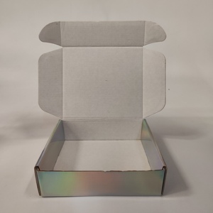 Boîte Express Personnalisée Haut de Gamme à Fermeture Auto-Adhésive avec Fermeture Éclair Gratuite <span class=keywords><strong>et</strong></span> Film à Déchirure Facile - Product Image 5