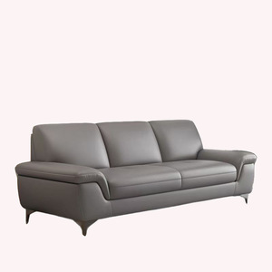 Conjunto de Sofás de Oficina Mibo, Tres Plazas, Combinación de Cuero, Estilo para Sala de Espera, Reuniones de Negocios, Área de Recepción - Product Image 3
