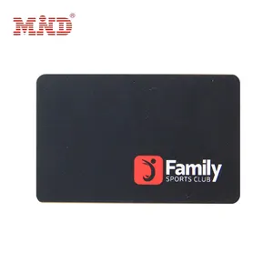 Carte RFID CR80 NTAG 215 NTAG 213 NTAG 216, carte PVC NFC imprimée, noir mat