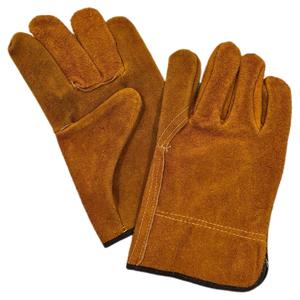 Guantes de soldadura MIG TIG DE ALTA DESTREZA Resistencia al calor Forro cómodo Abrasión Pulgar recto Semental negro Guantes cómodos - Product Image 5