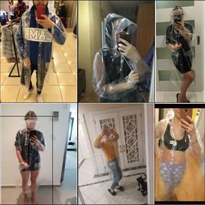 Meilleure veste de pluie transparente <span class=keywords><strong>imperméable</strong></span> en EVA durable pour femmes et filles, écologique, avec impression de logo personnalisé, réutilisable, pour la randonnée en plein air - Product Image 6