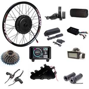 Kit de conversion de vélo électrique <span class=keywords><strong>5000</strong></span> W 1500W-3000W 8000 Watt 10000w Moteur QS avec batterie de vélo électrique 48V-72V 21A-41AH pour vélo de montagne - Product Image 3