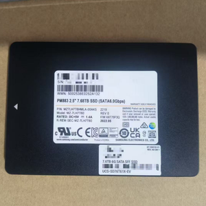 UCS-SD76T61X-EV PM883 7.68TB 6Gbps <b>2.5</b>" <b>SSD</b> MZ-7LH7T60 UCS-SD76T61X-EV - Product Image 1