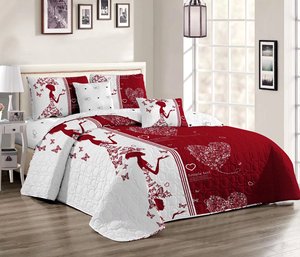 2022 New Design Style king Queen Size Plaid <strong>Quilted</strong> <strong>Indian</strong> Cotton <strong>Bedspread</strong>