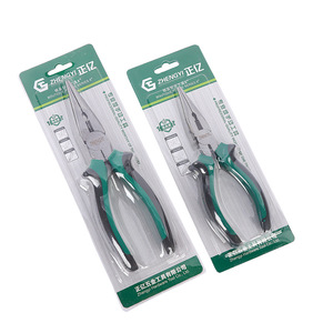 Wire Cutters Needle Nose Pliers High Carbon Steel 6 8 Inch Industrial Electrician Tools Smooth Jaw 1 4 In Imperial Measurement - Product Image 2