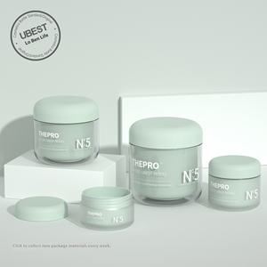 Botella grande de material para mascotas de punto blanco 500g tamaño hospitalario 80g 120g botella de crema 300g tarro de crema de plástico para crema de ojos - Product Image 6