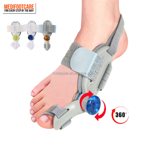 Einlegesohlen zur Hallux-Valgus-Korrektur, Verstellbare Großzehen-Schiene für Hallux-Valgus-Korrektur, Orthopädische Stütze zur Schmerzlinderung und Zehenausrichtung - Product Image 4