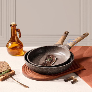 Sartén Antiadherente de 12 Pulgadas con Revestimiento de Granito Suizo, Juego de Sartenes para Freír - Product Image 5