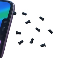 Prise d'écouteurs anti-poussière 3,5 mm pour ports audio universels d'ordinateur, en silicone avec protection à 360°