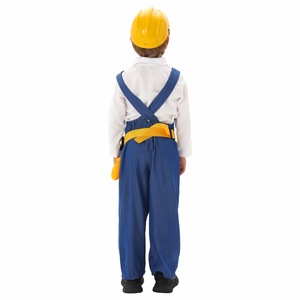 Disfraz de ingeniero de tren para niños, disfraz de estilo vaquero para juego de rol, traje de Halloween para niños - Product Image 4