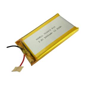 Аккумуляторная литий-полимерная батарея HWE 3,8 V 3400mah 704476 модель литий-ионная упаковка - Product Image 2