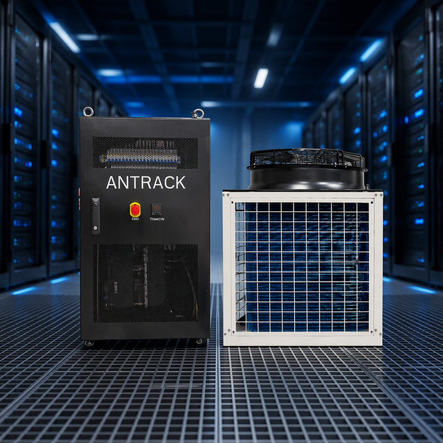 Bitmain Original Antrack V2 Integrated Liquid Cooling Rack for Large Scale ASIC Mining Datacenter