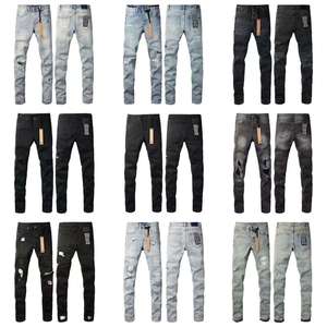 K Sub I Pantaloni in Denim Elasticizzato <span class=keywords><strong>Vintage</strong></span> Stonewashed di Alta Qualità, Marca di Lusso, Stile Hip Hop <span class=keywords><strong>Streetwear</strong></span> - Product Image 1