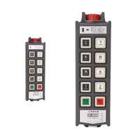 Módulo de Voltaje Personalizable de 12V-550V, Control Remoto Inalámbrico a Prueba de Agua para Grúa, con 8 Botones, de Una Sola Velocidad, con Bloqueo